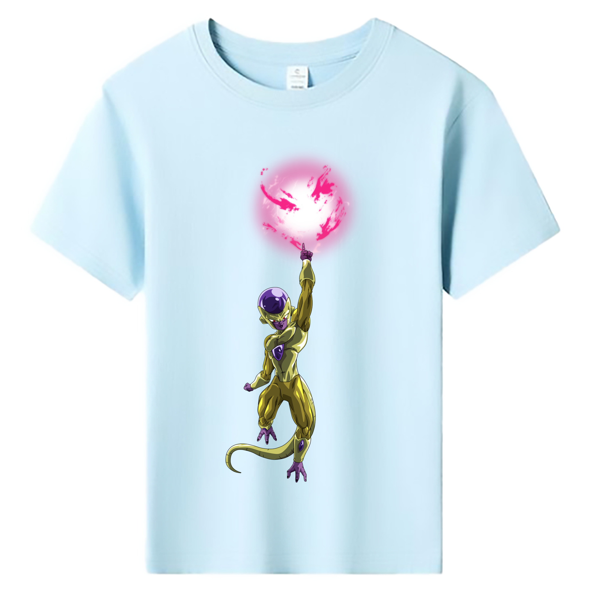 （画像用） ドラゴンボール フリーザ DRAGON BALL Frieza 綿100％キッズTシャツ（フロントプリント）